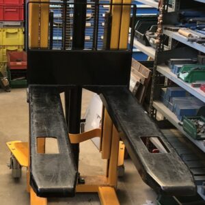 Carrello manuale, carrello elevatore d'occasione, carrello elevatore a stock, altezza 1500,