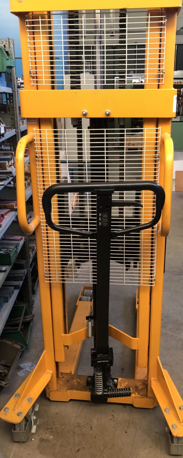 Carrello manuale, carrello elevatore d'occasione, carrello elevatore a stock, altezza 1500,
