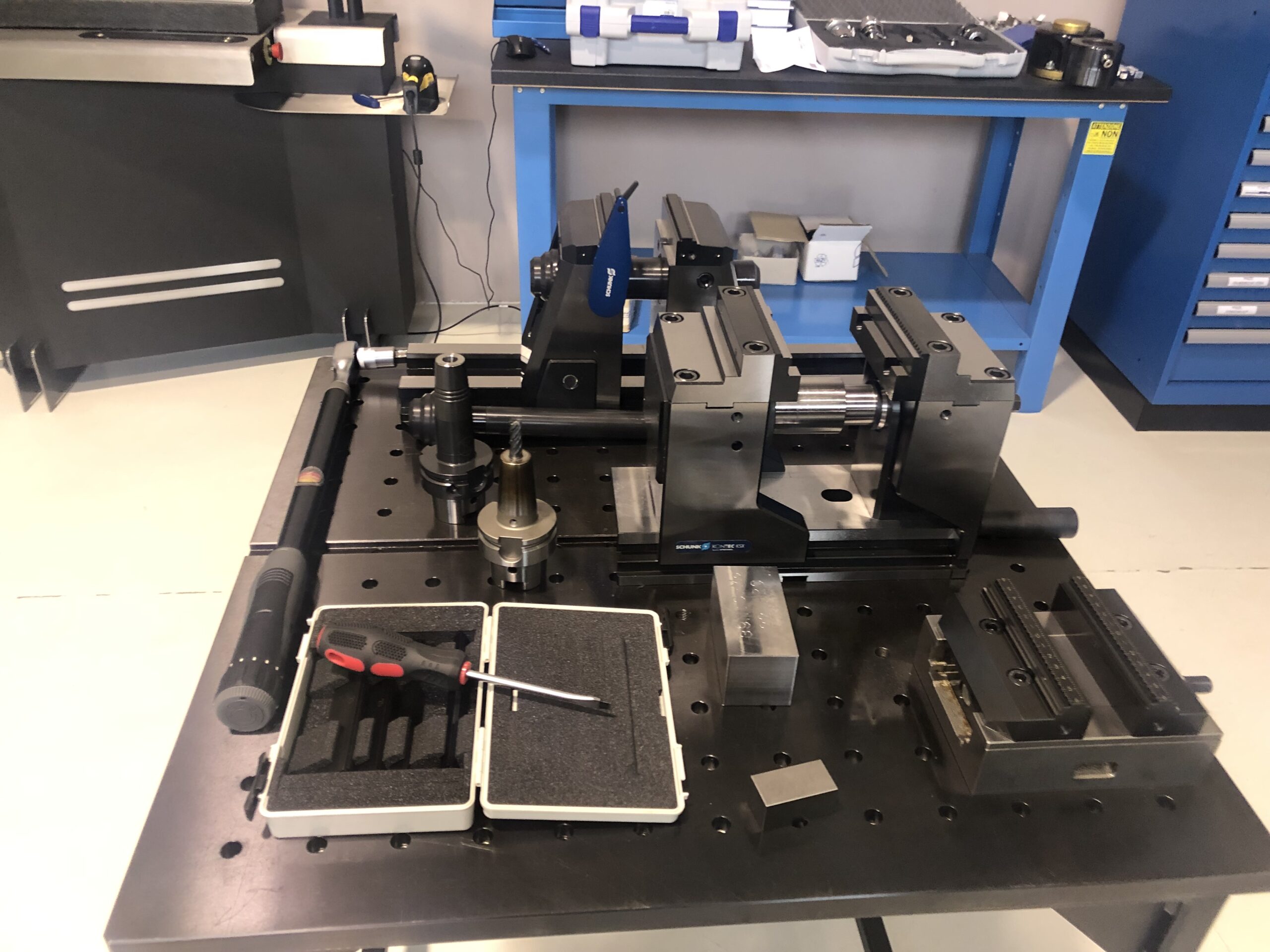 Morsa 5 assi, morsa Schunk, Morsa KSX, Morsa KSX2, morsa con moltiplicatore di forza, ricambio rapido delle ganasce, KSC morsa autocentrante