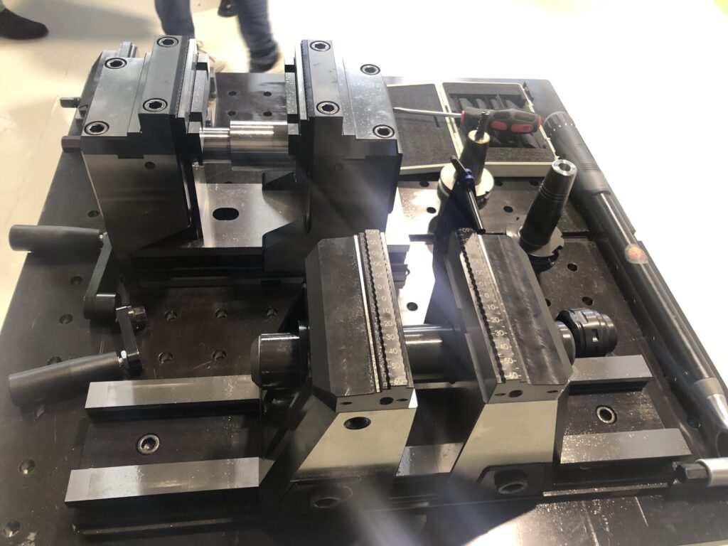 Morsa 5 assi, morsa Schunk, Morsa KSX, Morsa KSX2, morsa con moltiplicatore di forza, ricambio rapido delle ganasce